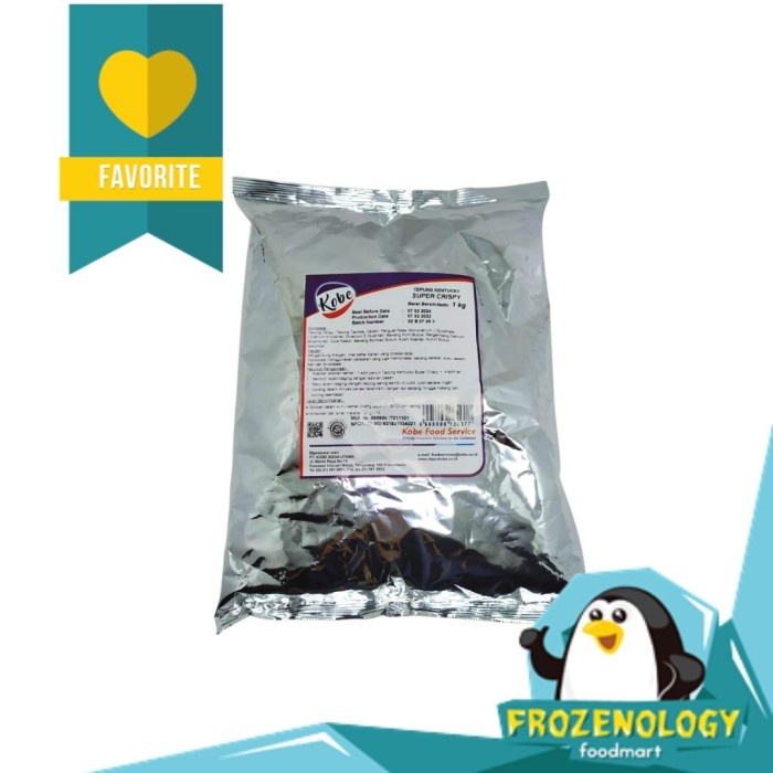 

Terlaris Bbb Tepung Kentucky Super Crispy Kobe 1 Kg/Tepung Goreng Ayam Kentaki
