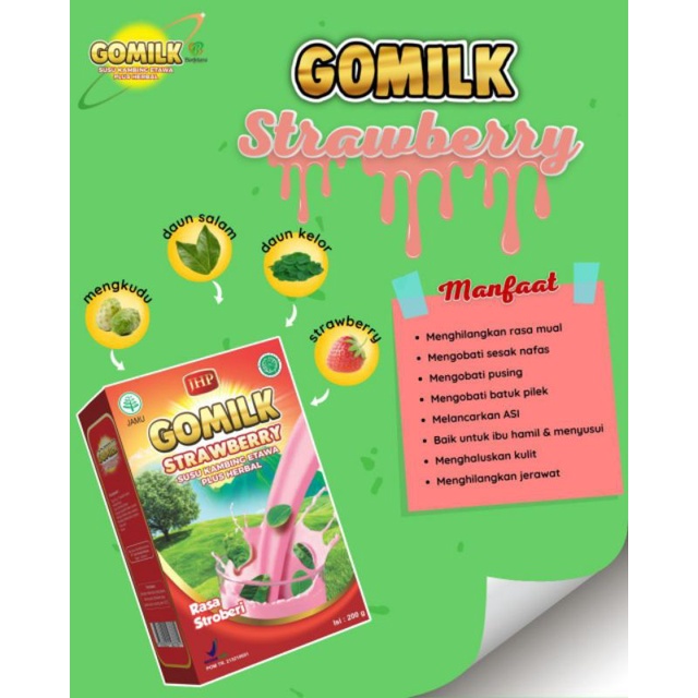

Susu kambing Etawa plus Herbal, GOMILK