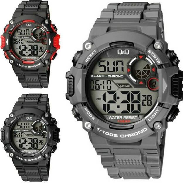 Jam Tangan Army Qq M146 Jam Qnq M 146 Jam Pria Digital Q&Q M146 Ori