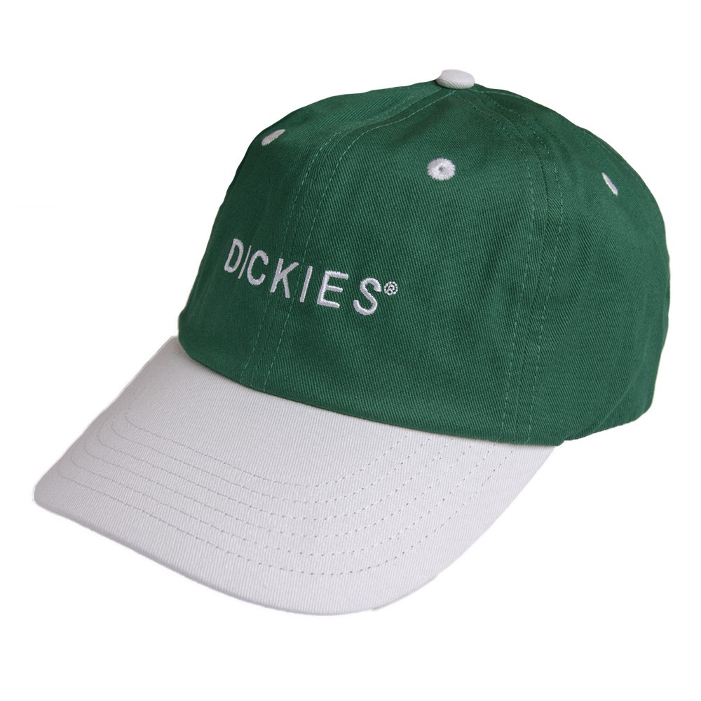 Dickies Topi Pria Putih Hijau Stanton Curved Peak-K4192008 Ftwh