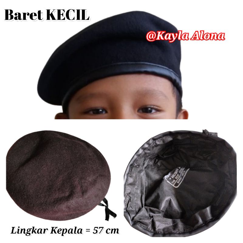 TOPI BARET KECIL untuk Anak kelas 1-3 SD