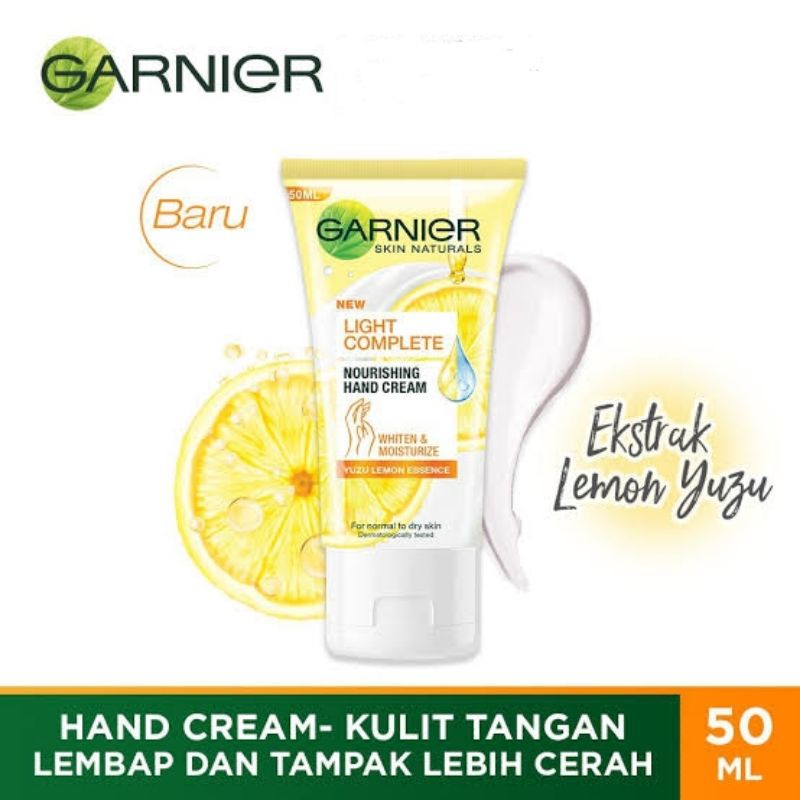 Garnier Light Complete Nourishing Hand Cream 50ML