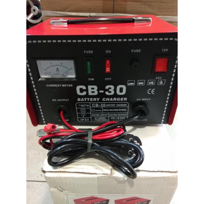 Battery Charger Cb-30 - Cas Aki 30A Rhino - Changer Aki 30A