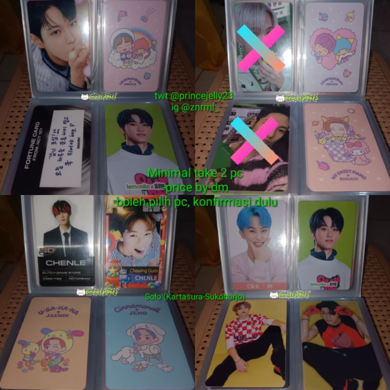 Photocard & Polaroid Official NCT DREAM & Sanrio konsep