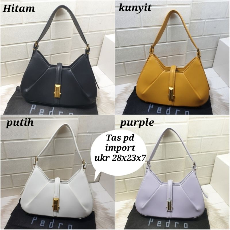 Tas pdro shoulder bag import / tas PED-Ro import uk 28x23x7