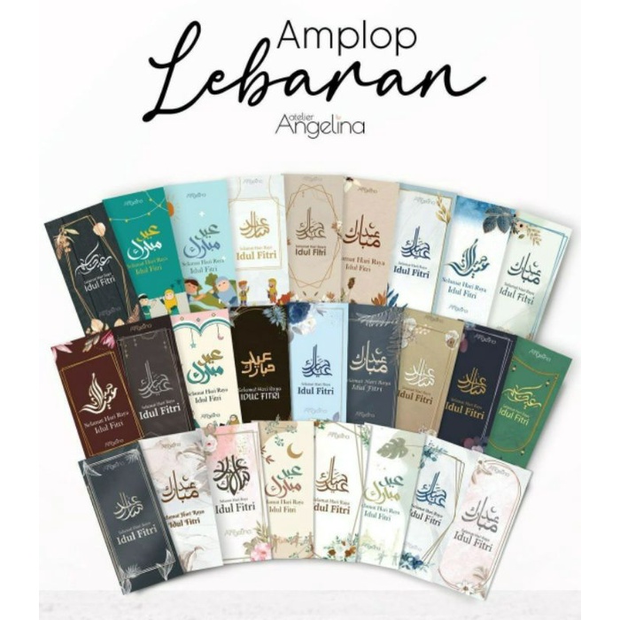 

Amplop Lebaran Atelier Angelina Ecer