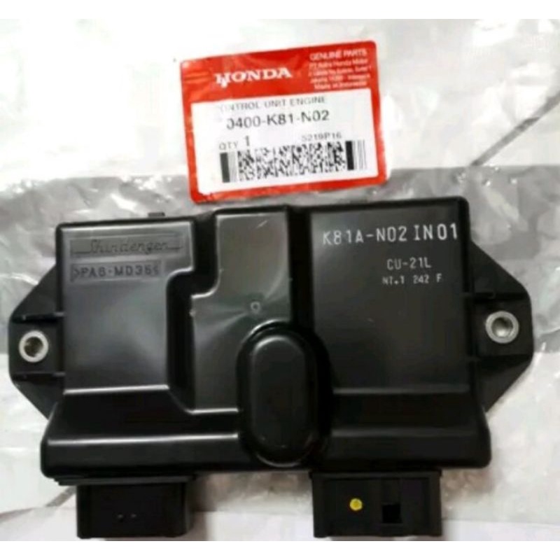 30400-K81-N02 HGP AHM 100% CDI ECU BEAT ECO BEAT STREET NON ISS ORI AHM ENGINE CONTROL UNIT ORI AHM 