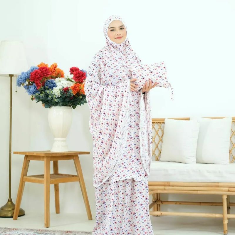 MUKENA DEWASA RAYON ZLATRA SIGNATURE KALEENA SERIES