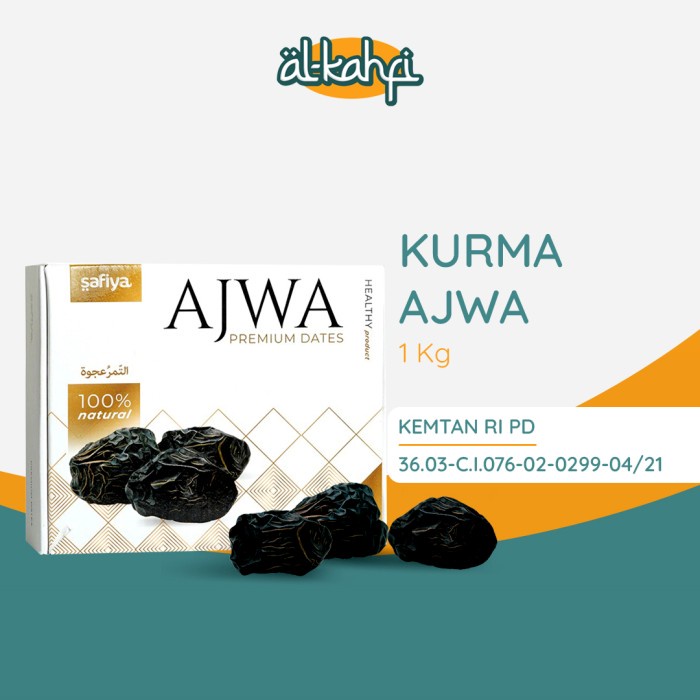 

Kurma Ajwa 1 Kg Kurma Nabi Super Premium Original