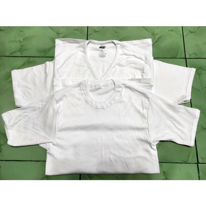 Kaos Dalam Oblong Putih Pria GTman GT man Reject BS Pabrik Ori