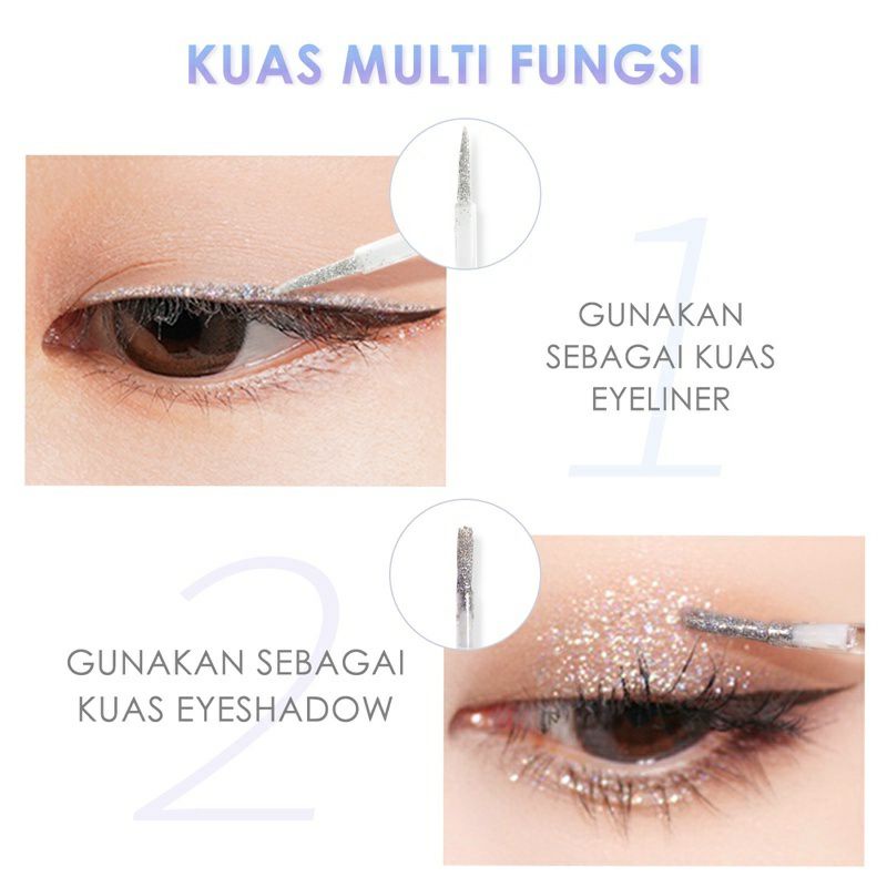 FOCALLURE STARLIGHT LIQUID EYESHADOW SHIMMER EYE MAKEUP