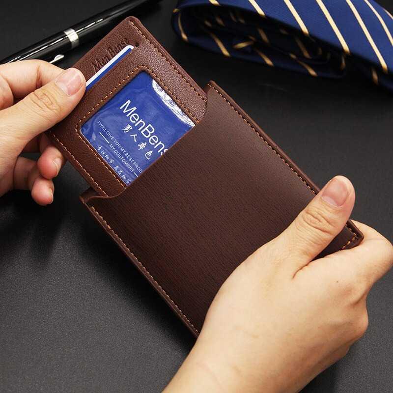 MENBENSE Dompet Pria Bahan Kulit Leather Wallet B04 Dompet Kecil Dompet Kulit Pria Dompet Pria Panjang Dompet Pria Kulit Asli Dompet Pria Keren Dompet Kulit Asli Dompet Tipis Dompet Kecil Pria Dompet Cowok Branded Dompet Pria Kanvas Dompet Kanvas Dompet M