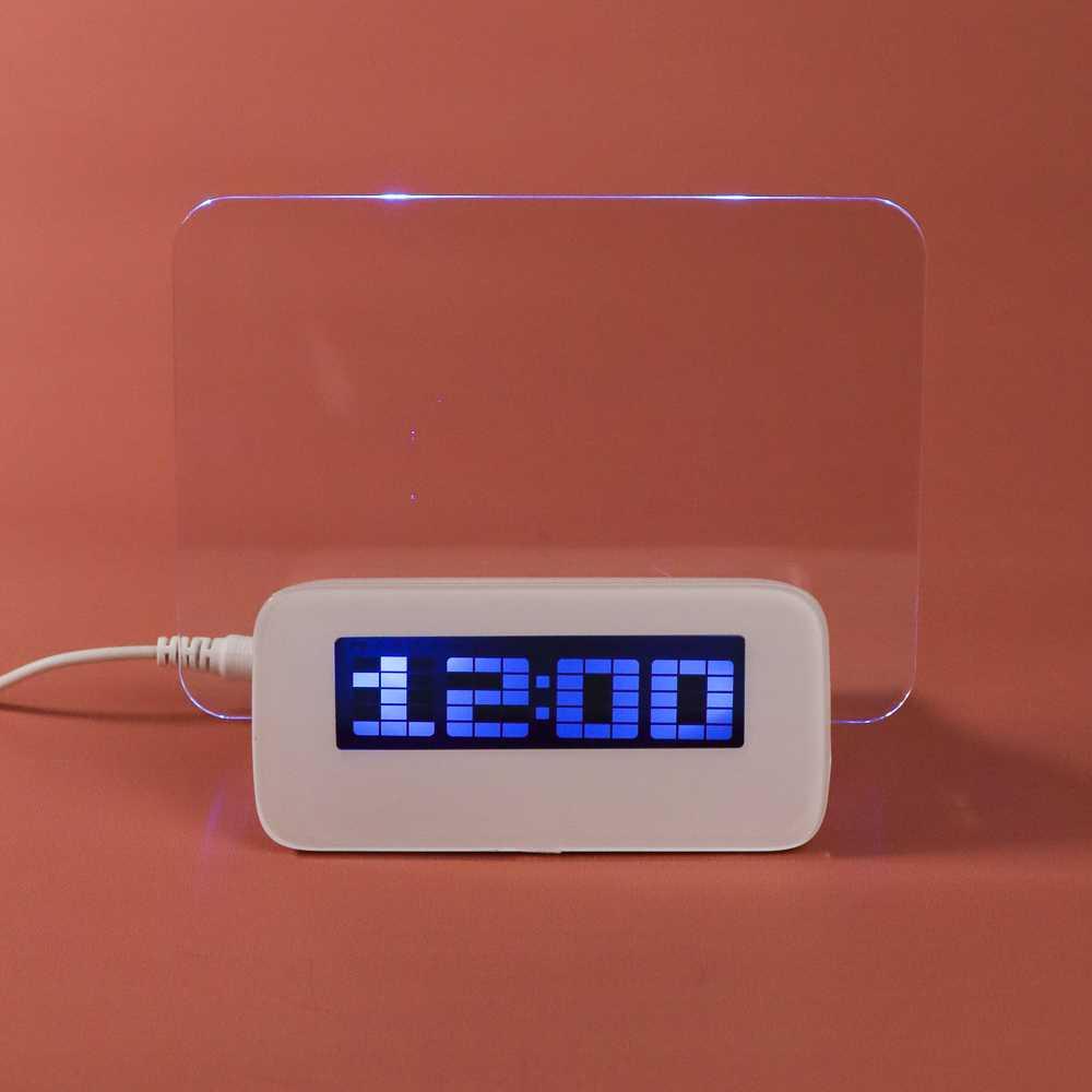 Satzuma Jam LCD Display Alarm Clock with Memo Board - 003