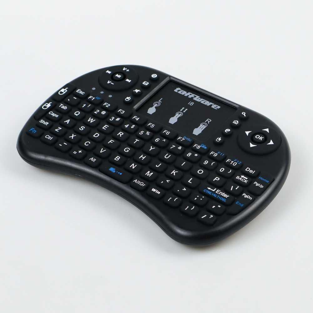 Taffware Mini Keyboard Wireless 2.4GHz dengan Touch Pad &amp; Mouse - i8