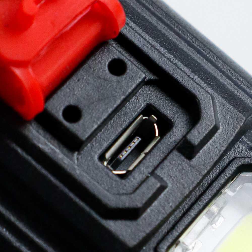 TaffLED Senter LED Waterproof USB Cree XPE+COB 7800 Lumens L-822