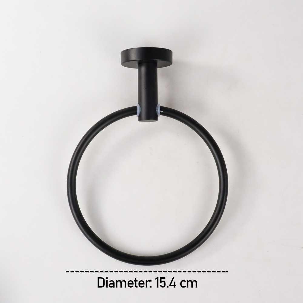 Sunydeal Gantungan Handuk Kamar Mandi Towel Holder Ring - E1913