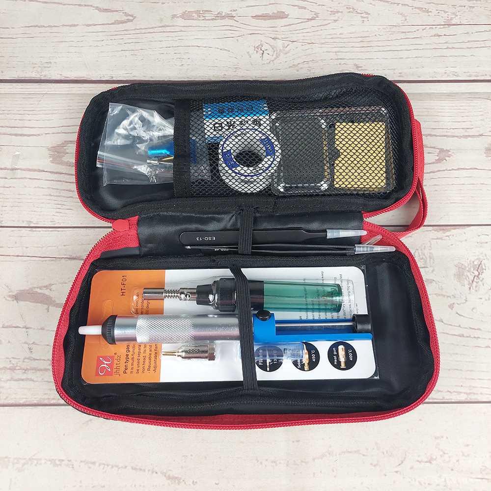 LEFAVOR Solder Gas Butane Portable Iron Pen - HT-F01 Solder Gas Portable Solder Listrik Timah Timah Solder Blower Solder Uap Setrika Uap Portable Taffware Gas Portabel Solder Tembak Blower Uap Solder Gas Tabung Gas Portable Lampu Tanpa Listrik