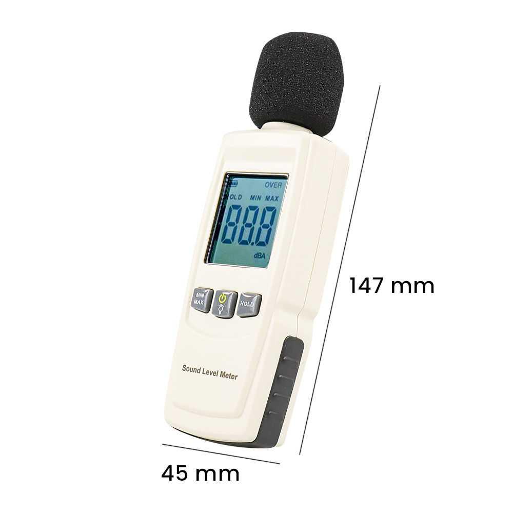 SOONDA Alat Ukur Suara Noise Detector Sound Decibel Meter - SKD-1352