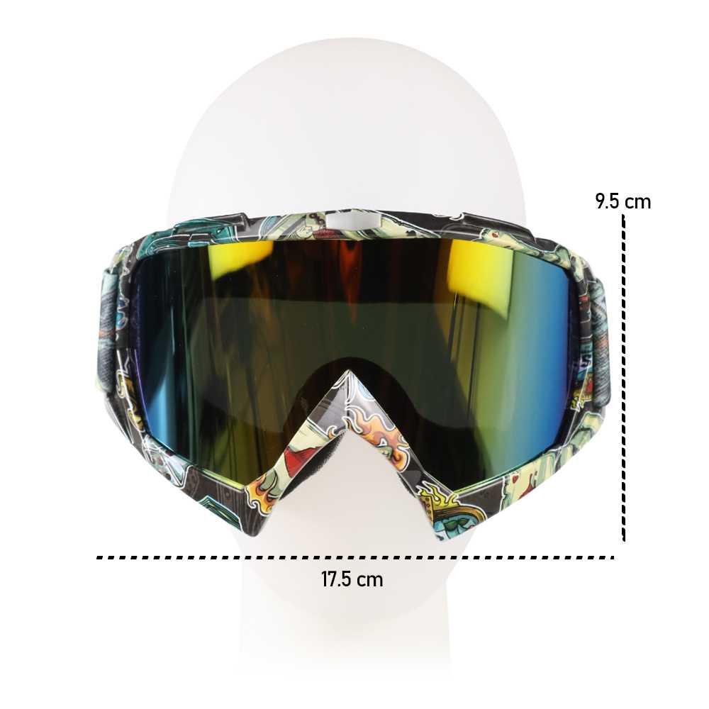 PHMAX Kacamata Goggles Ski Ice Skating Double Layers UV400 - A4