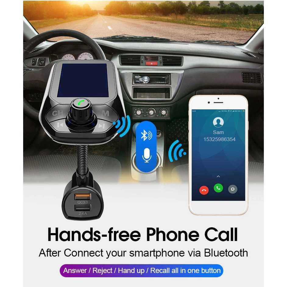 JINSERTA Bluetooth Audio Receiver FM Transmitter USB Charger E4354 Motor Mobil Aki Anak Motor Mobil Aki Anak Mainan Mobil Mobilan Truk Mainan Mobil Mobilan Truk Mainan Mobil Mobilan Kecil Mainan Mobil Mobilan Kecil Mainan Mobil Mobilan Murah Mainan Mobil