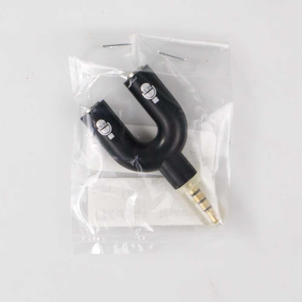 Overfly Splitter Audio Shape U 3.5mm ke Mic &amp; Mic 0650