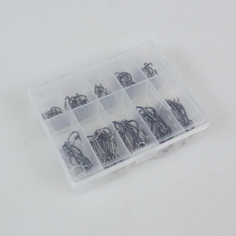 Izhni Kail Pancing Fishing Hook Tackle No 3-12 Set 100 PCS IZ2300 Pancing Kail Pancing Pancingan Pancing Belut Kail Pancing Set Pancing Ikan Mata Pancing Kail Pancing Set Pancing Set Lengkap Alat Pancing Lengkap Pancing 1 Set Kail Belut Pancing Belut