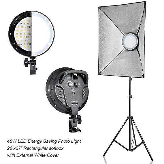 TaffSTUDIO Softbox Reflektor Photography Studio Lighting Kit - KS62