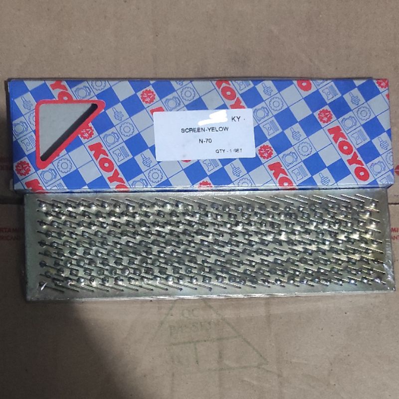 ayakan/screen/saringan gilingan padi ichi n70 koyo kuning-yellow