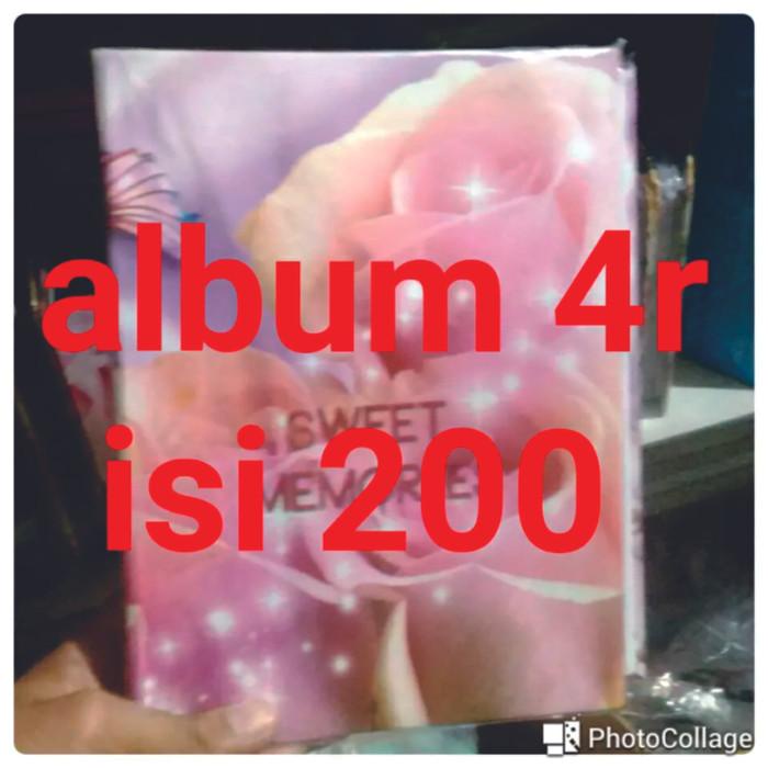 TERMURAH Album foto ukuran 4r isi 200 lembar bagus murah unik 4 r