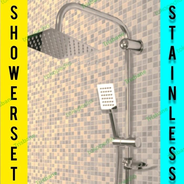 Terlaris Shower Set Shower Mandi Set Rain Shower Kepala Shower Set Hand Shower