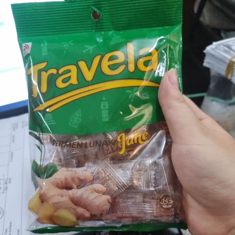 travela jahe permen