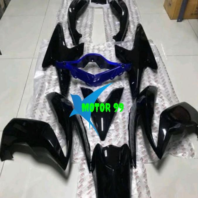 Paket Body Halus Full Set Aerox 155 Old Hitam Ori Ygp