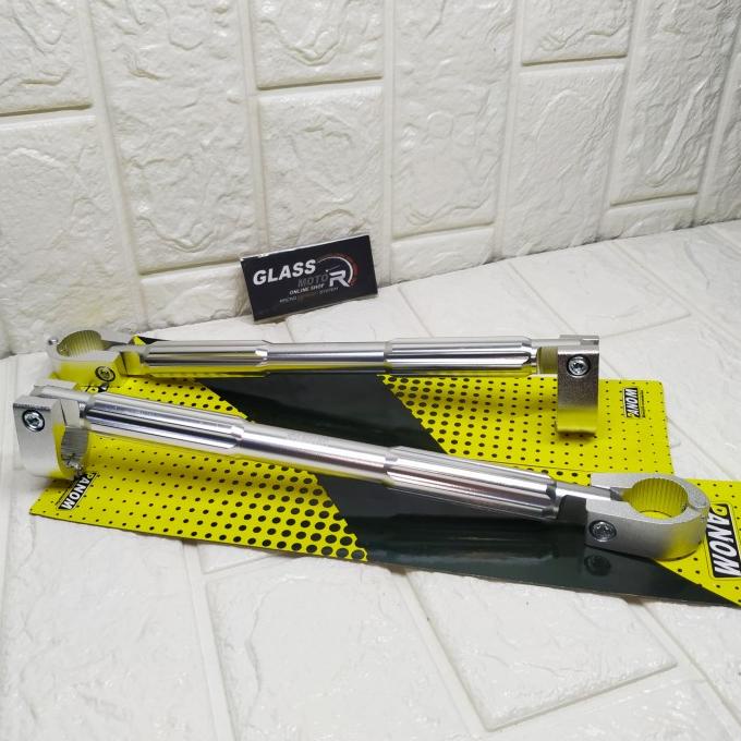 Stabilizer Stang Palang Stang Vixion Tiger Rx king Pcx silver