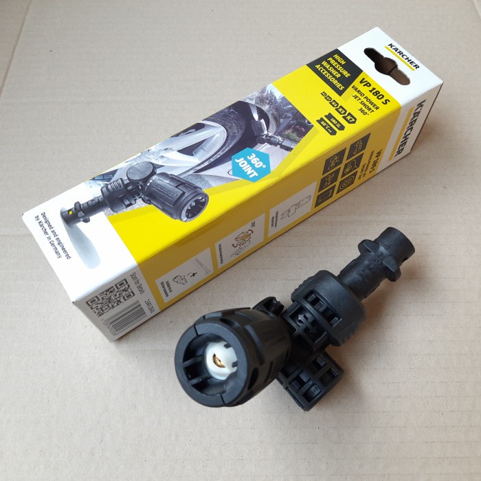 KARCHER VP180S VARIO POWER FLEXIBLE SHORT NOZZLE 360 VP 180 S K1 K2