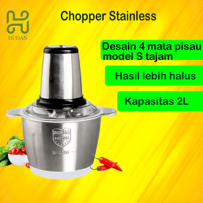 Blender Kapsul Chopper Portable Blender Daging Bumbu Dapur Serbaguna