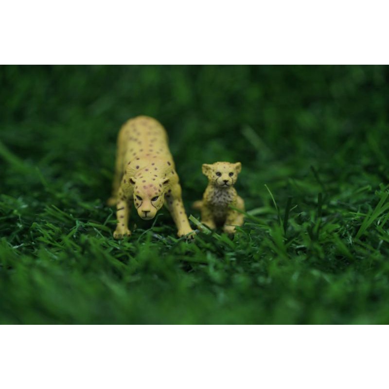 Tiger Macan Baby Action Mini Figure Animal Mainan Binatang Pajangan