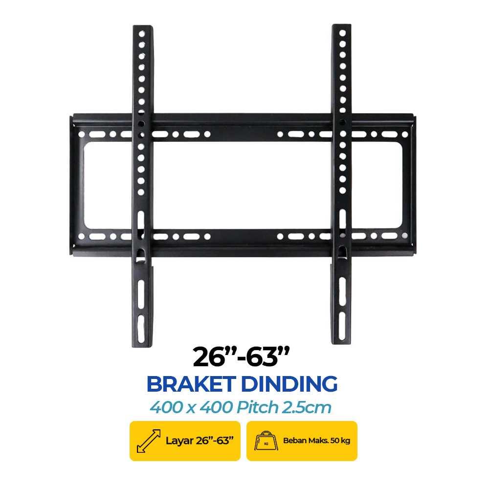 CNXD TV Bracket Metal 400 x 400 Pitch 2.5cm for 26-63 Inch B41 Breket Box Breket Box Bracket L Bracket L Bracket Dinding Bracket Dinding Breket Dinding Breket Dinding Breket Tv Led Breket Tv Led Bracket Standing Bracket Standing Stand Led Stand Led Bracke