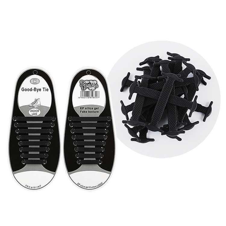 SOBU Tali Sepatu Lazy Lace No Tie Shoelaces 16 PCS - N026