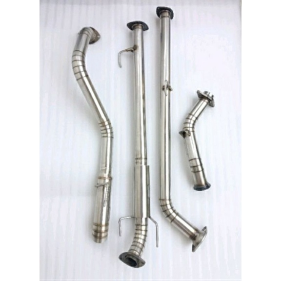 Knalpot full system fortuner vrz, vnt, non vnt