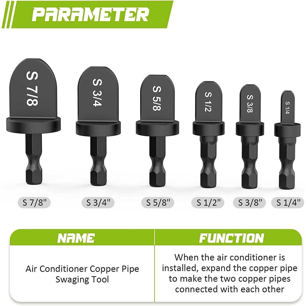 MILKIWA Pembesar Lubang Pipa Tube Pipe Expander Reamer Head 6PCS MW02 Mata Bor Ryu Mata Bor Ryu Mesin Bor Mini Mesin Bor Mini Solasi Nachi Solasi Nachi Mata Bobok Kayu Mata Bobok Kayu Alat Bobok Kayu Alat Bobok Kayu Rumah Mini Rumah Mini Cuk Bor Mini Cuk