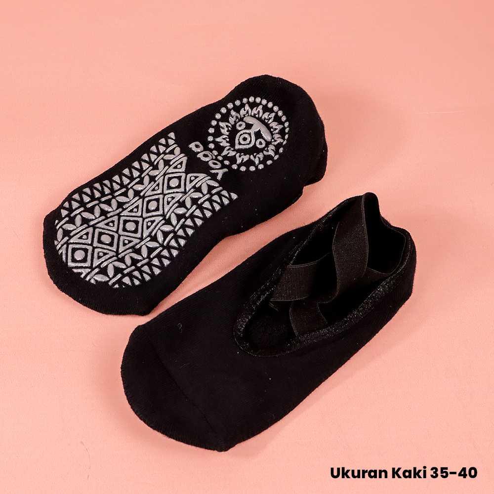 HUIYI Kaos Kaki Yoga Ballet Anti Slip Y037