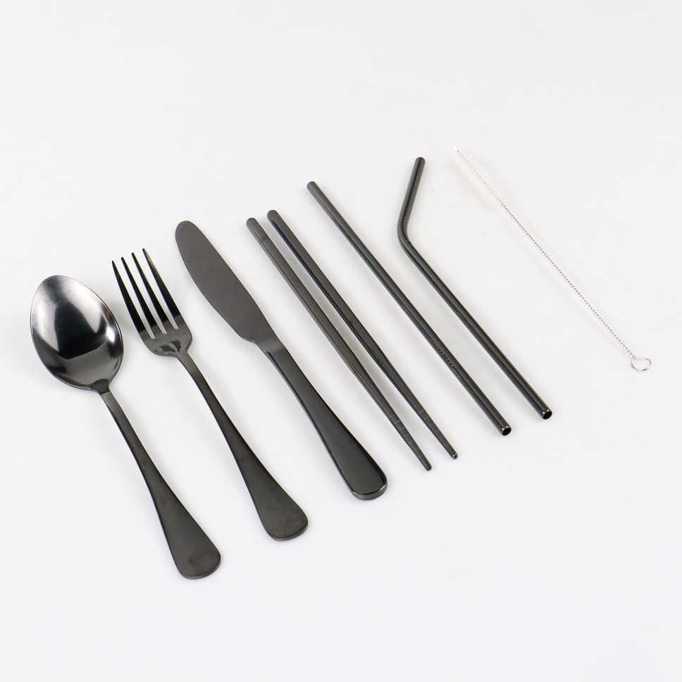 KNIFEZER Set Alat Makan Sendok Garpu Pisau Sumpit Sedotan EA02300 Sendok Garpu Set Sendok Plastik Sendok Korea Stainless Sendok Garpu Plastik Bening Plastik Souvenir Sendok Makan Stainless Sendok Garpu Set Stainless Sendok Korea Set Souvenir Sendok Sendok