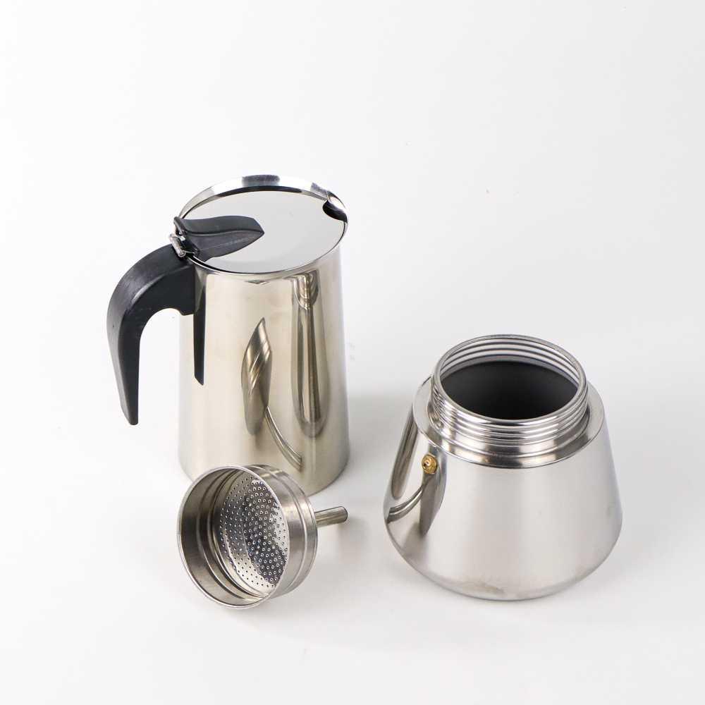 Teko Moka Pot Espresso Coffee Maker COREVIIP Stovetop Filter Z21Dispenser Aksesoris Kopi Coffee Maker Mesin Kopi Espresso Ferrati Ferro Grinder Kopi Elektrik Alat Kopi Lengkap Mesin Espresso Ferratti Ferro Grinder Kopi Manual Nespresso Coffe