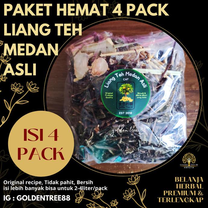 

TERLARIS PAKET HEMAT 4PACK LIANG TEH MEDAN FRESH ENAK STOK SELALU BARU