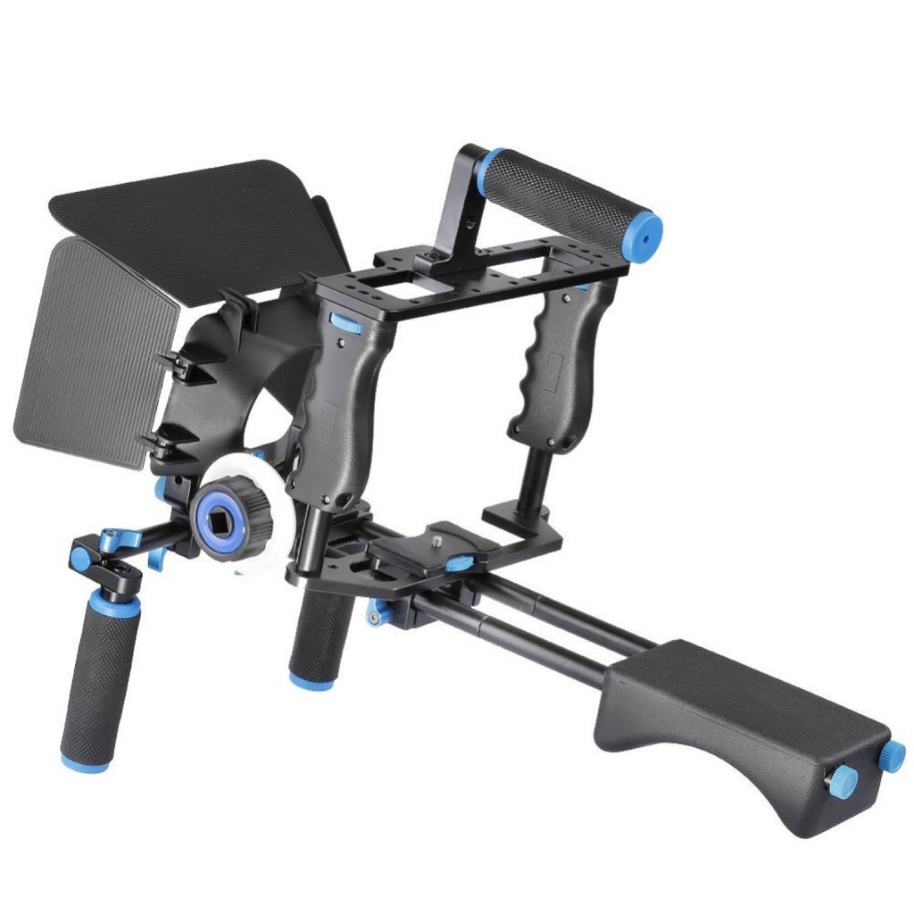 Rig Kamera DSLR 5 in 1 Stabilizer+Shoulder Support+Follow Focus - D221