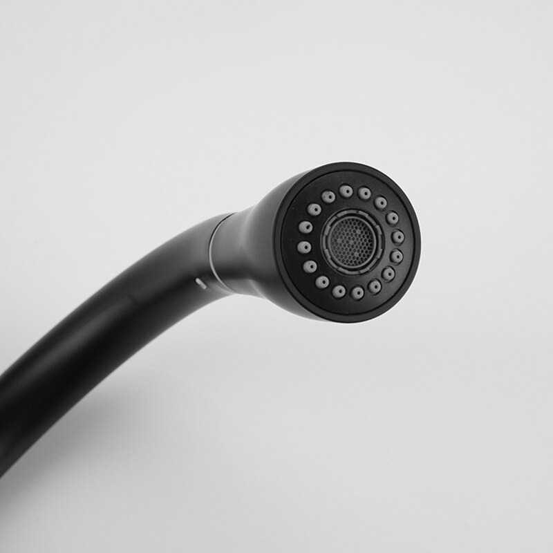 CpSteel Keran Air Bathroom With Pull Out Rinser Sprayer Faucet P12