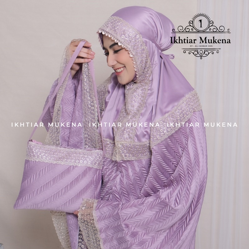 [Ready] Mukena Premium Mukena Dewasa Plisket Renda Turki Daily Ikhtiar √ I47 / Mukena Dewasa Katun P
