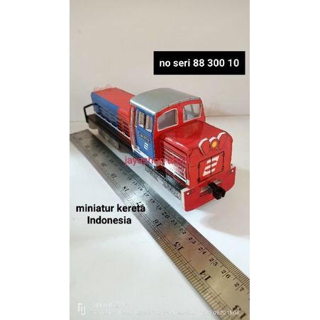 miniatur kereta api indonesia
