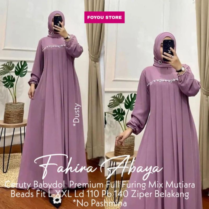 Gamis Abaya Fahira Cantik