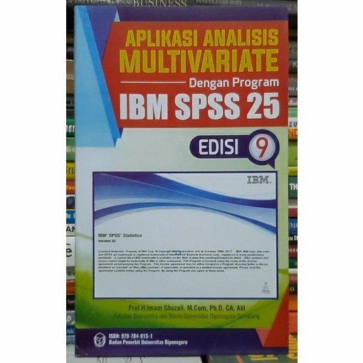 Terlaris Spss 25 Imam Ghozali